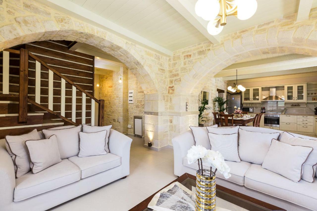 Caramel Villa, With 40M2 Pool & Spa Whirlpool, By Thinkvilla Panormos  Екстер'єр фото
